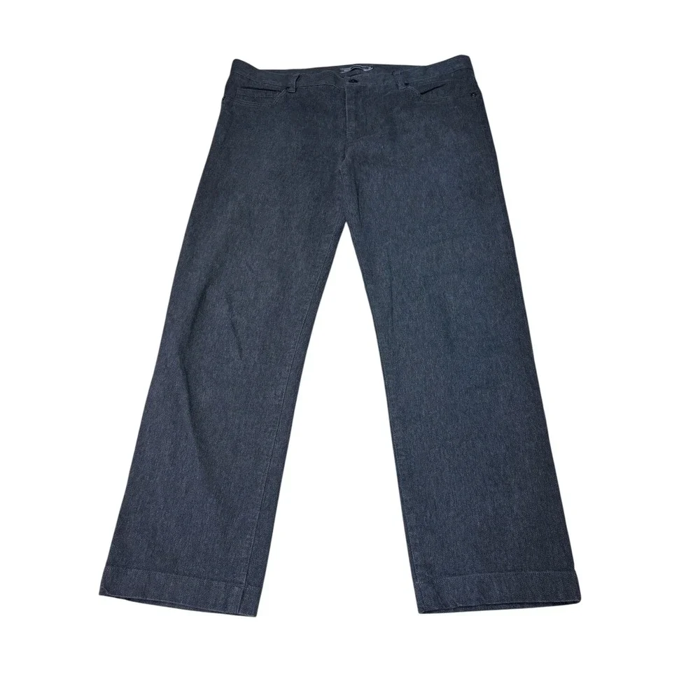 Vince Mens Dark Indigo Straight‎ Leg Pants M15312191 Size 33X27 Made in USA